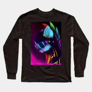 Rainbow Dash Synthwave Long Sleeve T-Shirt